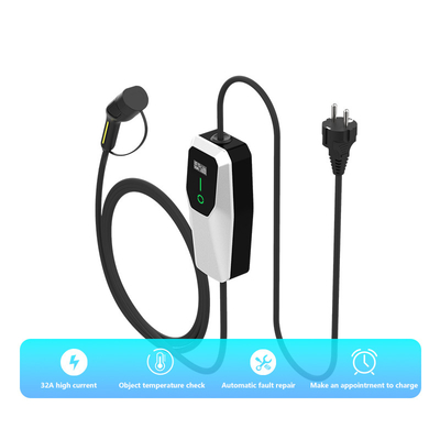 3.5kW 7kW 11kW Ev şarj cihazı Ac taşınabilir şarj yığını IP65 Su geçirmez