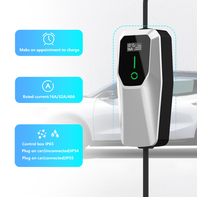 3.5kW 7kW 11kW Ev şarj cihazı Ac taşınabilir şarj yığını IP65 Su geçirmez
