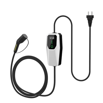 Ev için Tip 2 AC Şarj Ağı 7kW Taşınabilir 32A Düzenlenebilir EV Şarj İstasyonu