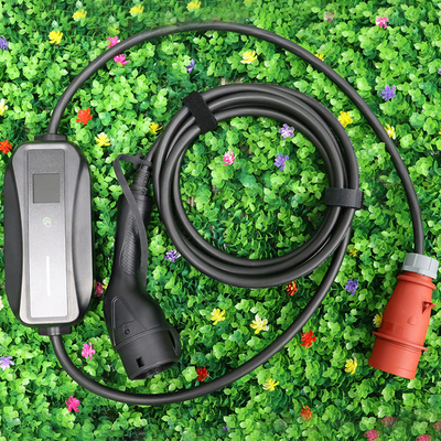 AC 3.5kW Evse Taşınabilir Ev Şarj Araç Şarj İstasyonu Tip 2 Şarj Noktası