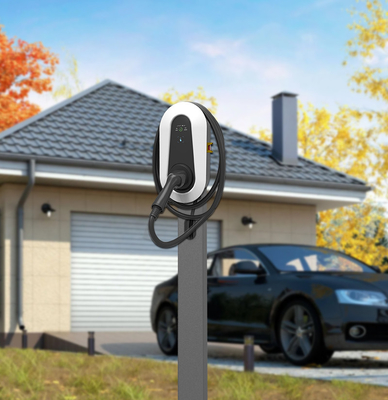 7kW Seviye 2 Ev Şarj cihazı Diy Ticari Araba Şarj istasyonları Dış Proje Duvar Ac