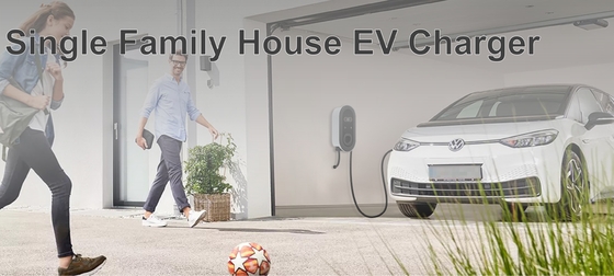 Tip 2 Duvar Şarj Kutusu 7KW 11KW 22KW Seviye 1 2 EV AB Birleşik Krallık FR Portekiz