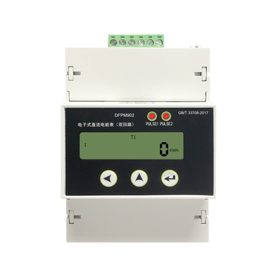 Enerji Gücü Ölçücüsü Küçük Akıllı RS485 Modbus Veri Kaydedici Şarj Yığını 50imp/KWh