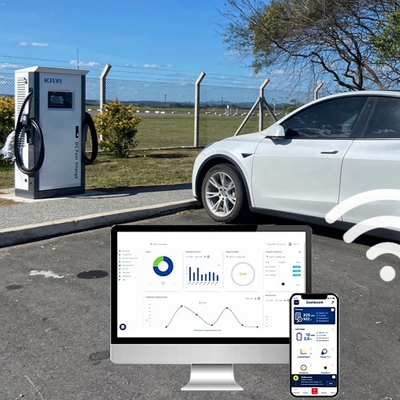 Oteller Daireler 3 Fazlı Ev Şarj cihazı Çift Akıllı DC Hızlı Elektrikli Araba 150-1000V