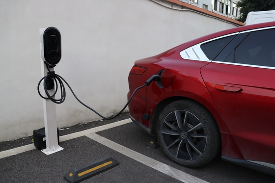 7Kw 11Kw 22Kw Elektrikli Araba Duvar Şarj Kutusu ABD Avrupa İngiltere Fransa Portekiz Seviye 2 1