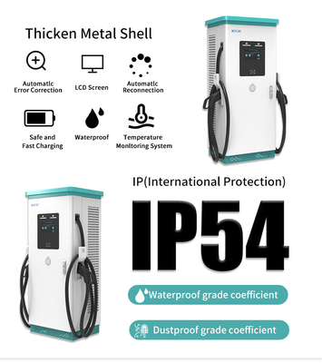 Özel Kalıplar IP54 Halk Ticari DC Hızlı EV Şarj İstasyonları 180KW 240KW