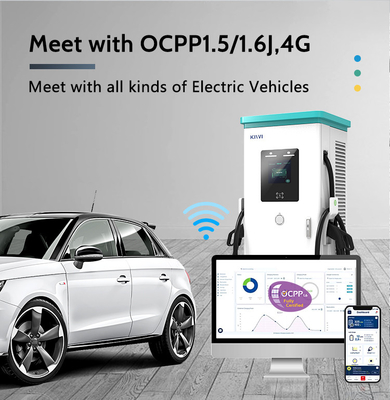 Özel Kalıplar IP54 Halk Ticari DC Hızlı EV Şarj İstasyonları 180KW 240KW