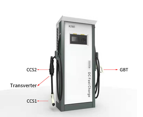 DC 200V-1000V 120KW Ticari Hızlı OCPP EV Şarj Aygıtı Plug Şarj Fatura