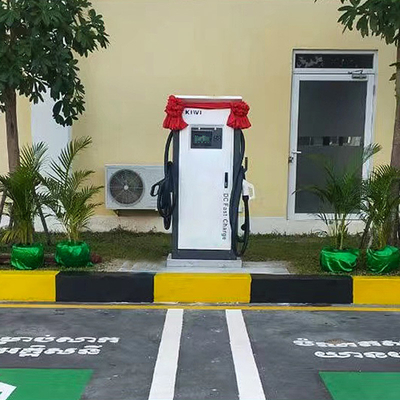 DC 200V-1000V Çıkış Voltajı KIWI 60kW CCS CHAdeMO Şarj için elektrikli araba şarj cihazı