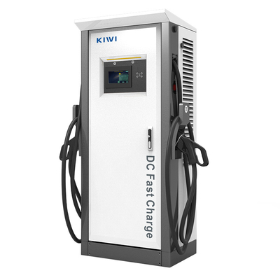 Hızlı şarj çözümleri için 120KW OCPP 1.6J/1.5J Type2 CCS Chademo EV DC Şarj Yığınları