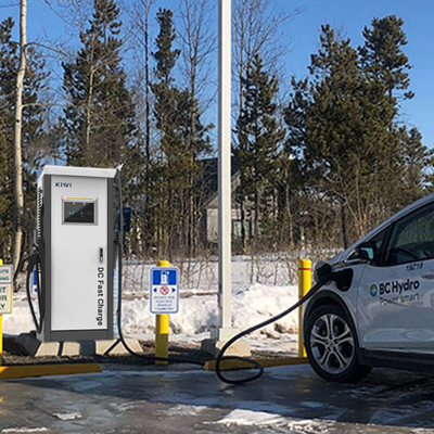 Yerde duran ev DC şarj cihazı EV 60KW 1000V 3 Pin CCS2 BYD Han EV Qin Song'a uygulanır
