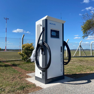 AC 0A-182A Giriş Akım aralığı Çift Bağlantı Elektrikli Arabalar için EV şarj cihazı 120kw
