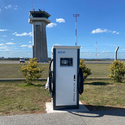 60KW çıkış gücü ve yüksek frekanslı şebeke ile Akıllı Ev Araç Şarj İstasyonu Tip 1/2