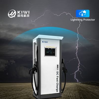 Çıkış Voltajı DC 200V-1000V 60KW 120KW CCS2 Chademo Type2 EV EV için DC Şarj Yığınları