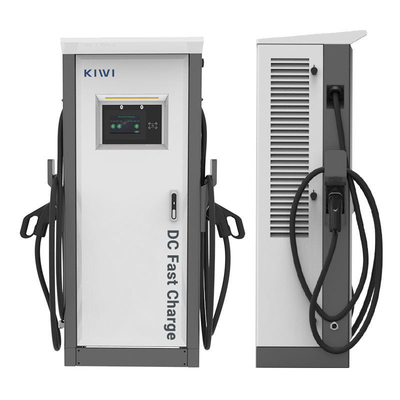 RCD AC Sızıntı Büyük Elektrikli Kamyonlar için Yerde Duran EV Araç Şarj Aracı 90KW OCPP J1772 2023