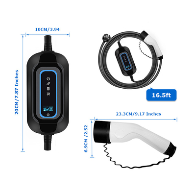 3.5KW Type 2 EV Plug IP67 Alışveriş Merkezi Otoparkında Tesla Model 3 için Onboard Şarj Aracı