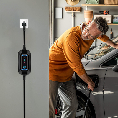 B Tipi RCD 30mA 6mA AC Sızıntı ve RS485 İletişimli Taşınabilir Otomobil Güç Santrali