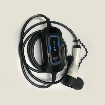 Tesla Araç Aygıtı Tip 2 Plug In Sae J1772 Type1 16a 220v EV taşınabilir şarj cihazı 5m Kablo