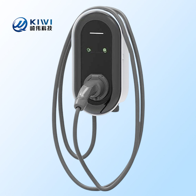 7KW Ev Şarj İstasyonu Kutusu Elektrikli Araba Tip 2 Wallbox Evse Evbox APP ile AC Şarj Kutusu