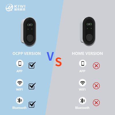 ID4 Volkswagen ve KIWI LCD Mini Ev Aracı için nokta nokta RS485 Ev Şarj İstasyonu
