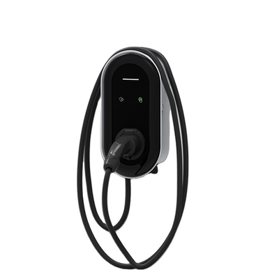 Wallbox 7kw EV şarj cihazı Ocpp Tip 2 32a 3 Fazlı Hızlı Elektrikli Araç Şarj İstasyonu