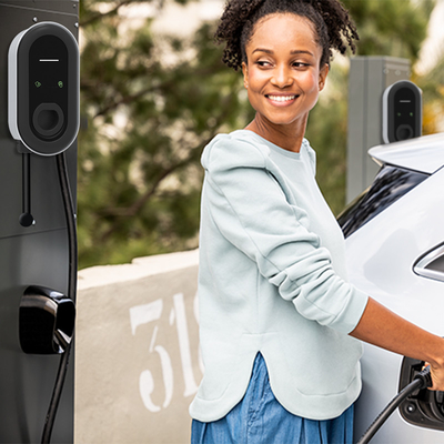 OCPP 1.6J/1.5J Ağı için Kiwi 7KW Akıllı Duvar Montajı Seviye 2 EV Elektrikli Araba Şarj cihazı