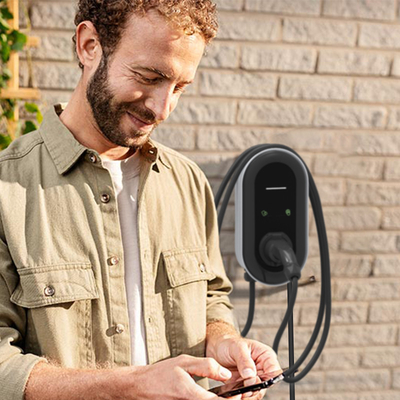 220V-380V Yerde duran 50Hz Duvar montajlı araba şarj cihazı EV IP54-IP67 Koruma AC Sızıntı RCD