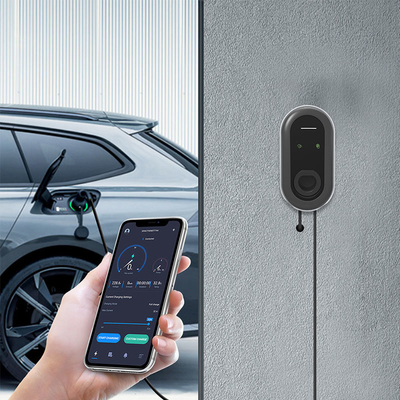 Park Alanı Otel Model Y Tesla CE Onay 11kW Tip 2 Şarj İstasyonu için EV Şarj Aygıtı