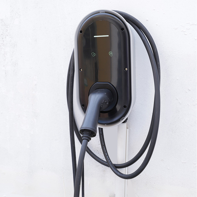 Bağlantı sıcaklık algılama ve yalıtım algılama ile 14kw EV şarj duvar kutusu