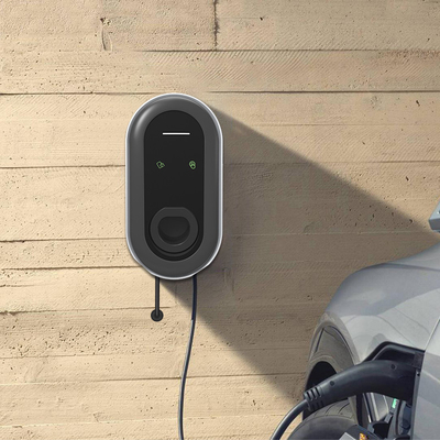 Eğlence Parkı'ndaki Tesla için RCD Sızıntı Koruması IP54 5KW 22KW AC EV Şarj Yığını