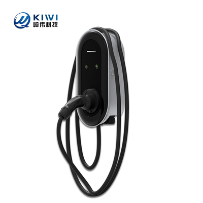 Giriş Akımı 0-32A Duvar Kutusu Tip 2 Üç Fazlı 32A Elektrikli Araba Şarj İstasyonu 7KW