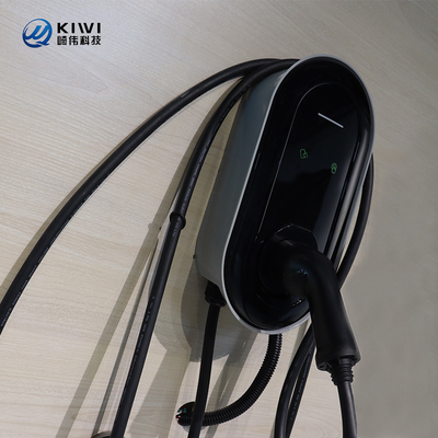 IP65 derecelendirilmiş Tesla Model S 3 X Y Konut 22kW Hızlı Elektrikli Şarj İstasyonu Wallbox