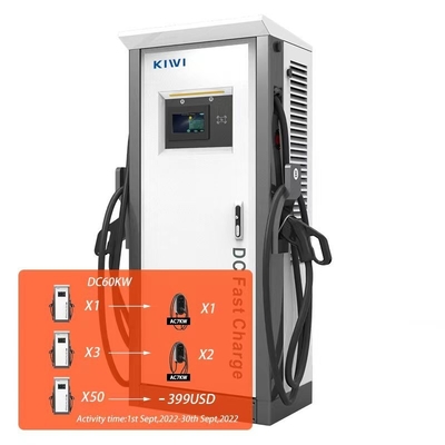 Ev Şarj Aygıtları 2022 BYD E6 ES6 60KW 1000V 3 Pin CCS2 Akıllı Şarj Yığınına Uygulanır