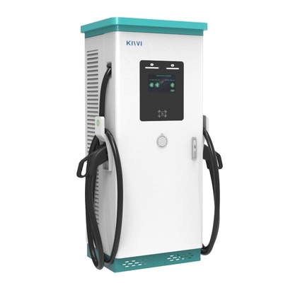 240KW DC çıkış akımı 60kw CCS Chademo EV şarj cihazı Ocpp16.j Çift silahlı hızlı şarj cihazı