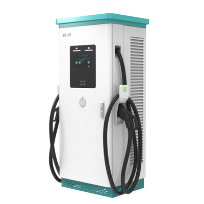 240KW DC çıkış akımı 60kw CCS Chademo EV şarj cihazı Ocpp16.j Çift silahlı hızlı şarj cihazı