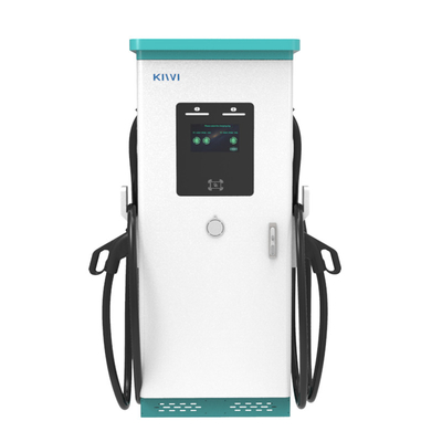 240KW DC çıkış akımı 60kw CCS Chademo EV şarj cihazı Ocpp16.j Çift silahlı hızlı şarj cihazı