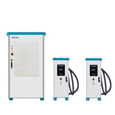 CCS/CHAdeMO/Tesla OCCP 1.6 Çıkış Voltajı 150V-1000V ile uyumlu 120KW DC EV Şarj cihazı