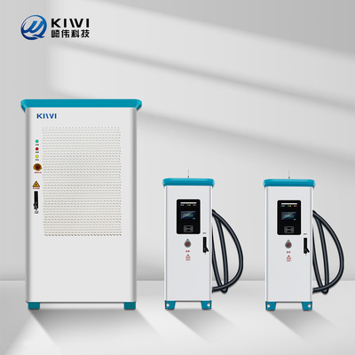 CCS/CHAdeMO/Tesla OCCP 1.6 Çıkış Voltajı 150V-1000V ile uyumlu 120KW DC EV Şarj cihazı