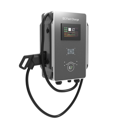 30kW Hızlı SmartDC EV Şarj cihazı 50Hz±10Hz Şebeke Frekansı ve Sızıntı Koruma Değiştiricisi ile