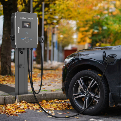 Süpermarket Park Alanı Enerji Araç Şarj Yığın CCS 40kW Hyundai Ioniq 5 Şarj Aracı