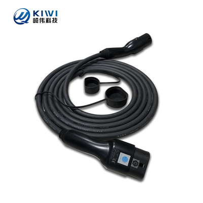 16A-32A KIWI EV taşınabilir elektrik enerjisi araçları için araba şarj kablosu
