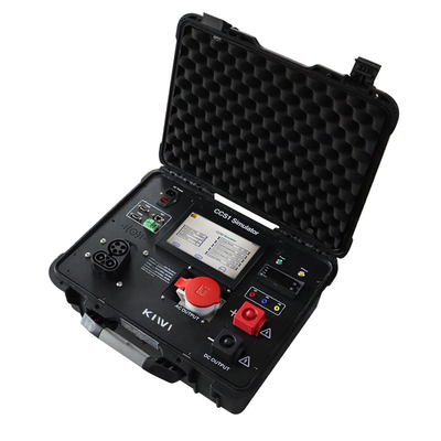 DIN70121 Protokolü CCS1 CCS2 CHAdeMO GB/T Elektrikli Araç Simülatörü Kit Şarjı