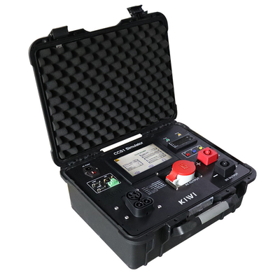 DIN70121 Protokolü CCS1 CCS2 CHAdeMO GB/T Elektrikli Araç Simülatörü Kit Şarjı