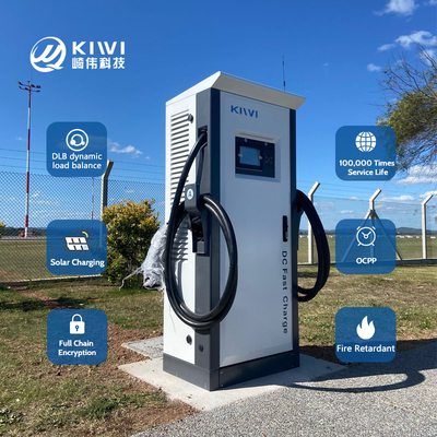 60KW 120KW Seviye 3 Elektrikli Araba CCS EV Hızlı Yığınlı DC Şarj İstasyonu