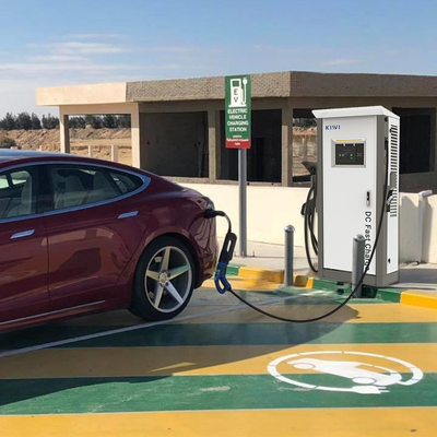 60KW 120KW Seviye 3 Elektrikli Araba CCS EV Hızlı Yığınlı DC Şarj İstasyonu