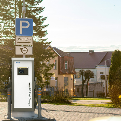120kw 3 fazlı elektrikli araba gücü Hızlı şarj istasyonu Chademo CCS1 CCS Tip 2 Hızlı DC EV şarj cihazı