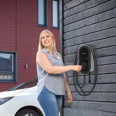 NO Şarj Portı En Sıcak 7kw EV Şarj İstasyonu İzolasyon Algısı En İyi IP65