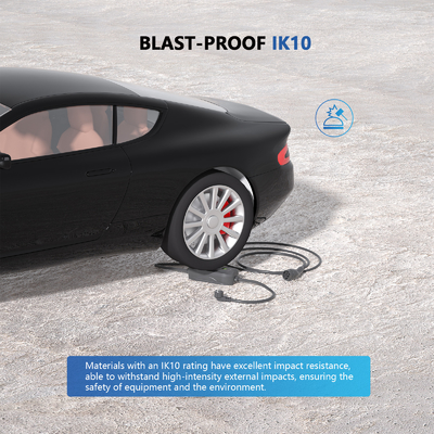 3.5kw 16A Ev Elektrikli Ekran Rezervasyonu Şarjı Gbt Elektrikli Araçları Şarj Etmek Kolaylığıyla Taşınabilir EV Şarj Aracı