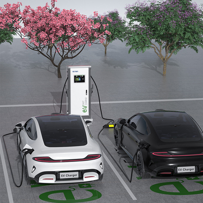 Ticari elektrikli araba ve otobüs CCS Chademo Ocpp 1.6 60kW 80kW 120kW 150kW EV DC Hızlı Şarj İstasyonu