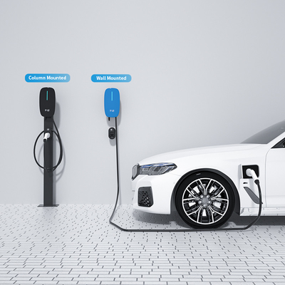 Akıllı 7kw 11kw AC EV şarj cihazı Tip 2 Tip 1 Wallbox 16A 32A Elektrikli Araba Şarj İstasyonu 22kw EV şarj cihazı